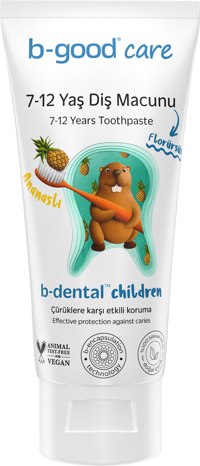 7-12 Yaş Diş Macunu Florürsüz thumb