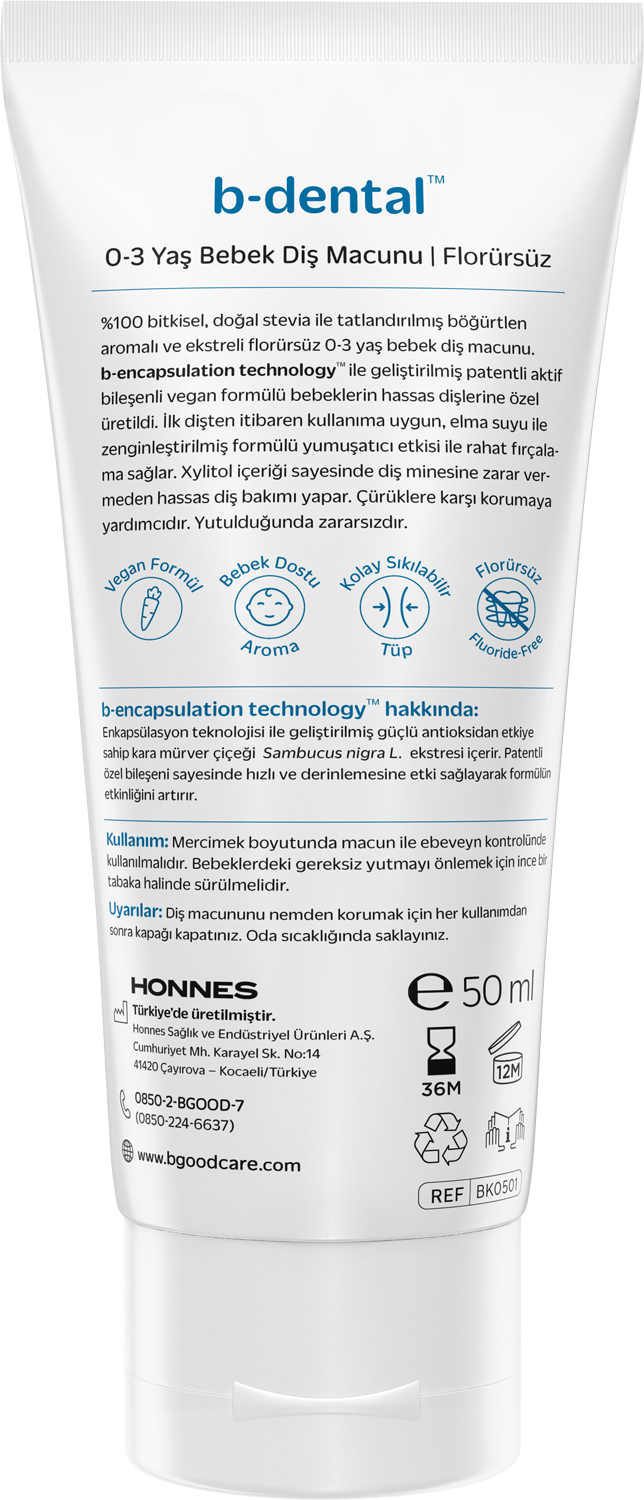 0-3 Yaş Diş Macunu Florürsüz thumb